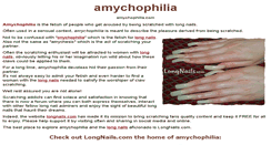 Desktop Screenshot of amychophilia.com